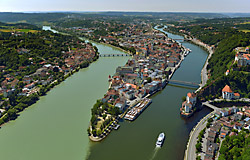 Drei-Flüsse-Stadt Passau - Städte in Ostbayern